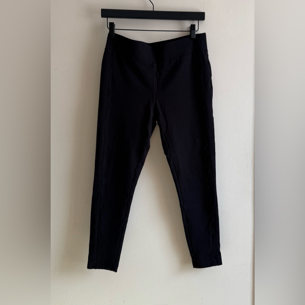 LOFT Classic Pull-on Black Pants
